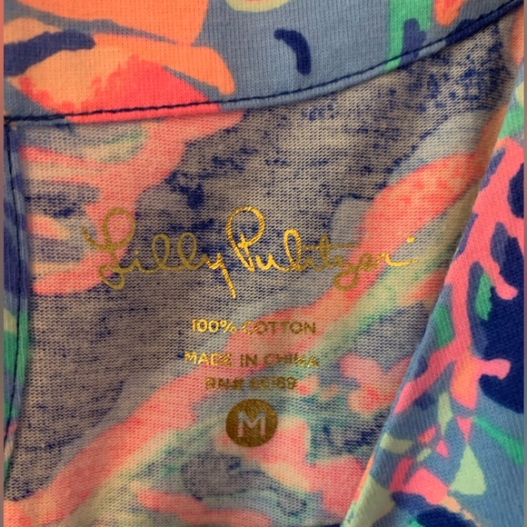 Lilly Pulitzer Cotton Dress- Size M - Picture 4 of 4